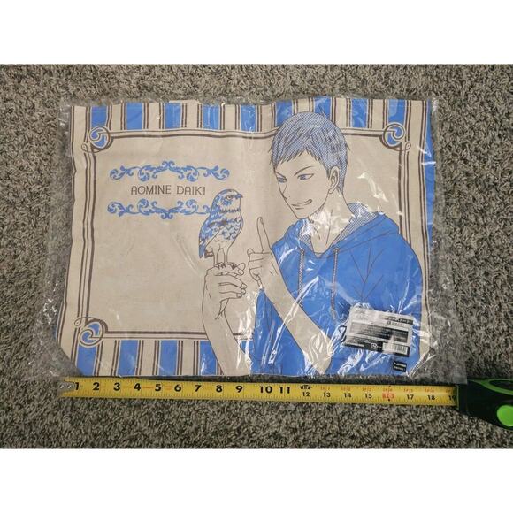 Kuroko No Basket Aomine Daiki Canvas Tote Bag 18X13" Brand New US Seller - Picture 4 of 5
